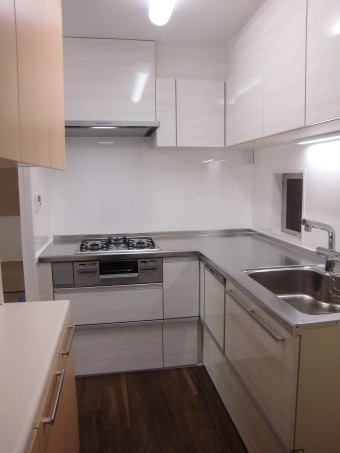 ご結婚を機にキッチンのリフォーム